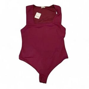 NWT Intimately by Free People Women's Shapewear Bodysuit in Raspberry  size XL
